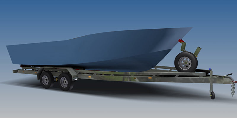 Boat Trailer Plans - Trailer plans, designs and drawings