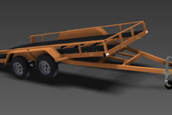 flatbed tilt trailer plans car carrier www.trailerplans.com.au