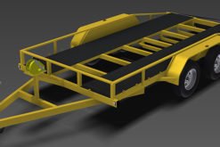 flatbed trailer plans car carrier www.trailerplans.com.au