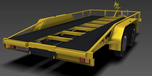 flatbed trailer plans car carrier www.trailerplans.com.au
