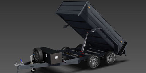 3400kg hydraulic tipping trailer plans www.trailerplans.com.au