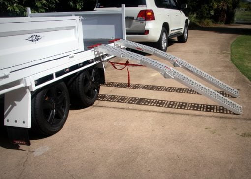 Tipping Toy Hauler Trailer Plans Trailer Build www.trailerplans.com.au