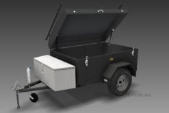 Luggage Trailer Plans www.trailerplans.com.au