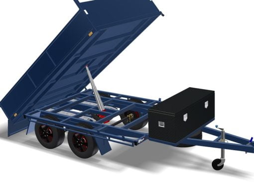 Toy Hauler Tipper Trailer Plans Flatbed Trailer Box Trailer Tipping Trailer www.trailerplans.com.au